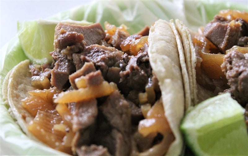Black Bean Tacos with Mango Salsa